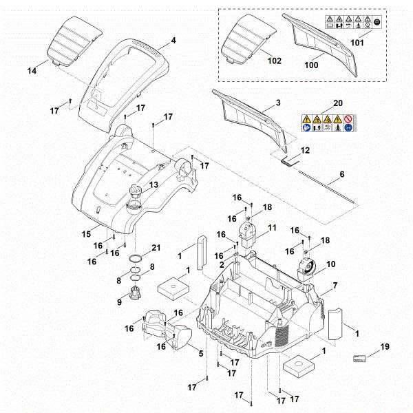 Slika B - Housing RLE 240.0