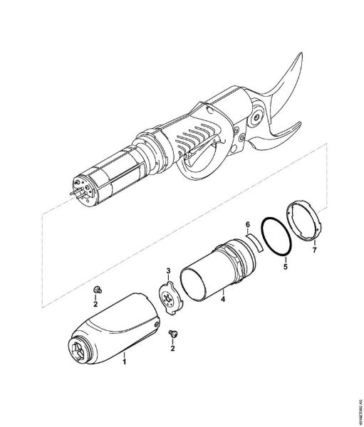 ASA 85 ASA 85 Ohišje della Marca Stihl