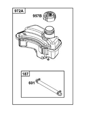 B&S - serijska številka  od 08  08P502-0131-H1 K - SKLOP OSKRBE Z GORIVOM della Marca Stihl