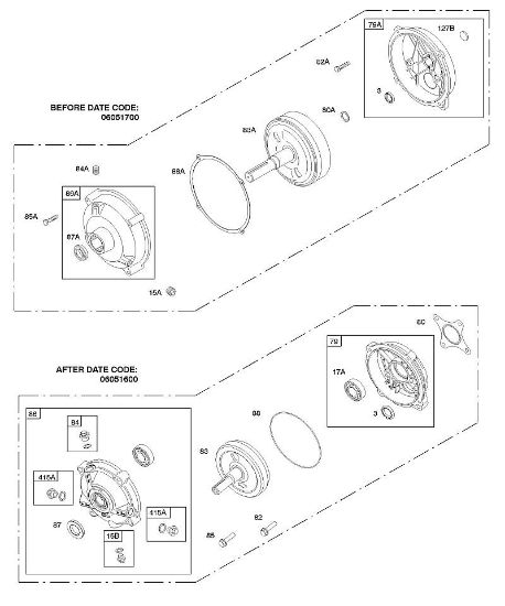 B&S - serijska številka  od 09  091212-1381-E1 H - Menjalnik reduktorja della Marca Stihl