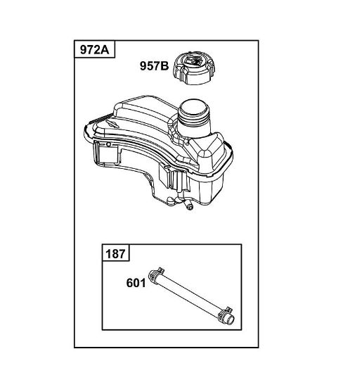 B&S - serijska številka  od 09  09P602-0124-H1 K - SKLOP OSKRBE Z GORIVOM della Marca Stihl