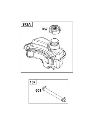 B&S - serijska številka  od 09  09P702-0228-H1 K - SKLOP OSKRBE Z GORIVOM della Marca Stihl