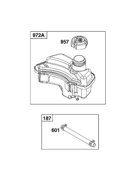 B&S - serijska številka  od 09  09P702-0237-H5 K - SKLOP OSKRBE Z GORIVOM della Marca Stihl