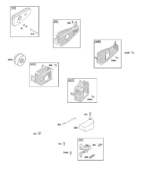 B&S - serijska številka  od 10  10D902-0132-B1 C - Zavora, izpušni sistem della Marca Stihl