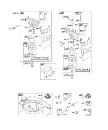 B&S - serijska številka  od 12  122672-0134-E1 D - Uplinjac, dovod goriva della Marca Stihl