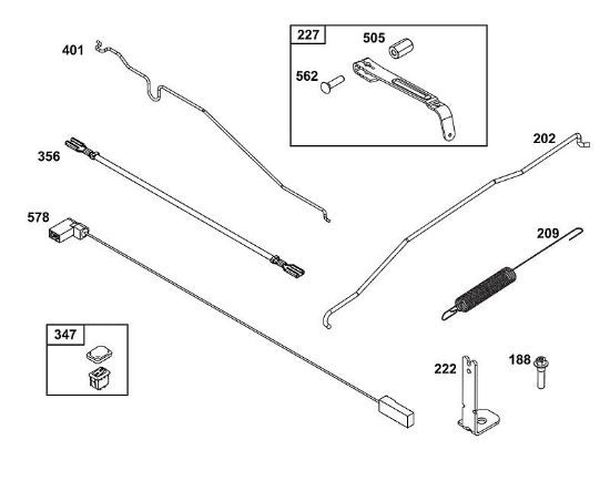 B&S - serijska številka  od 12  125P02-0087-F1 D - SKLOP UPRAVLJALNEGA ELEMENTA della Marca Stihl
