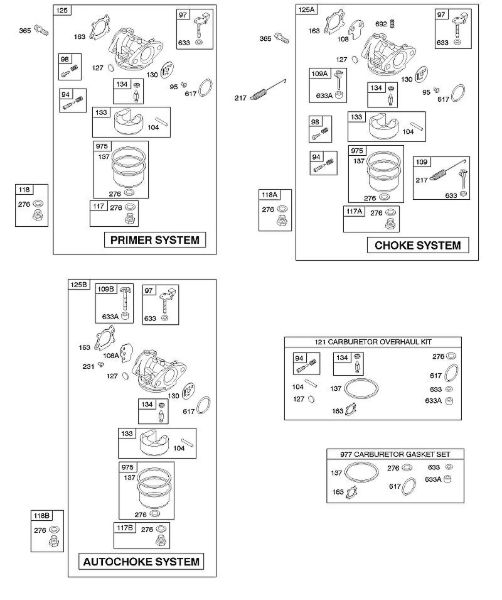 B&S - serijska številka  od 12  12H802-1824-B1 E - Uplinjac della Marca Stihl