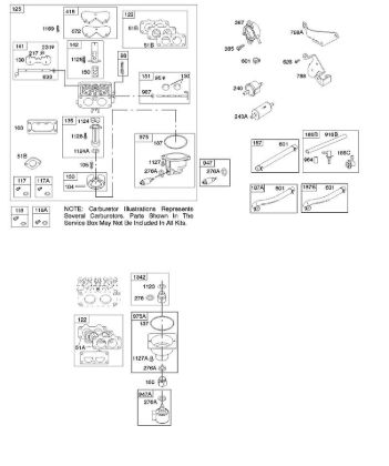 B&S - serijska številka  od 44  445577-0125-B1 C - Uplinjac, dovod goriva della Marca Stihl