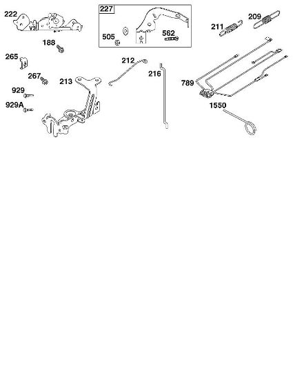B&S - serijska številka  od 44  44T977-0054-G1 E - SKLOP UPRAVLJALNEGA ELEMENTA della Marca Stihl