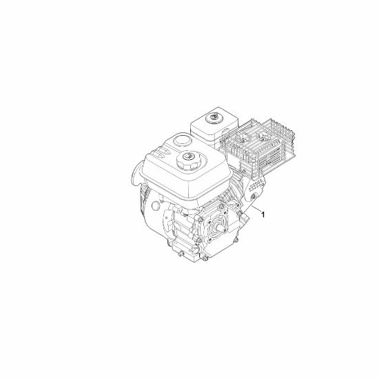 Slika A - Motor celoten EHC 600.0 (EHC600-0001)