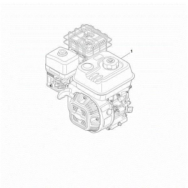 Slika A - Motor celoten EHC 605.0 (EHC605-0003)
