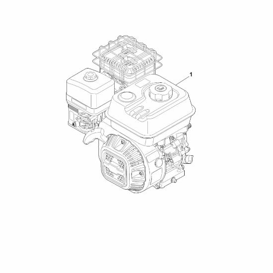 Slika A - Motor celoten EHC 605.0 (EHC605-0004)