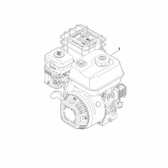 Slika A - Motor celoten EHC 700.0 (EHC700-0003)