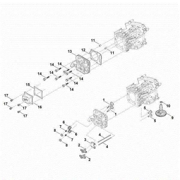 Slika H - Odmicna gred, ventili EVC 1000.0 (EVC1000-0001)