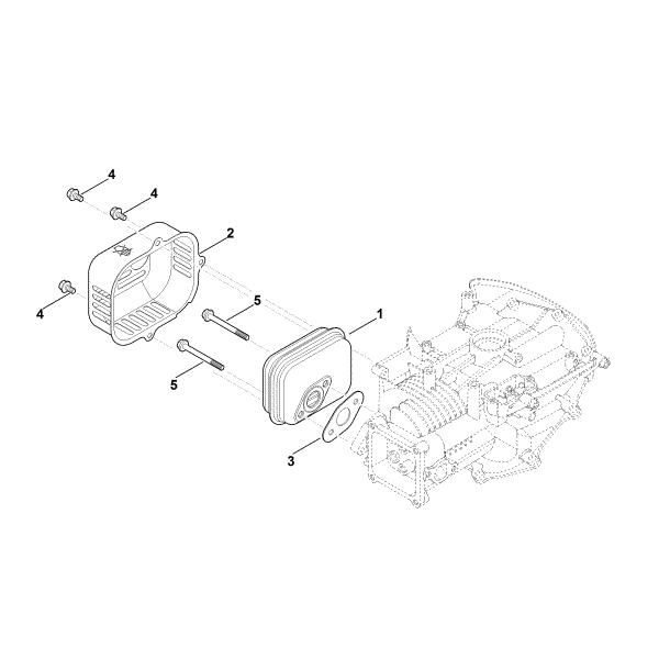 Slika F - Dušilec zvoka EVC 200.1 (EVC200-0002)