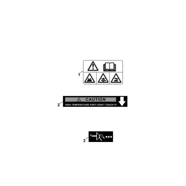 Slika L - Nalepka EVC 200.1 (EVC200-0002)