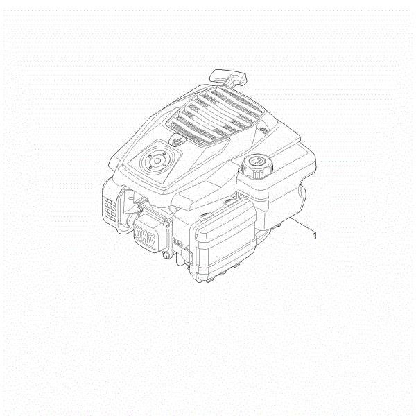 Slika A - Motor celoten EVC 200.3 (EVC200-0007)