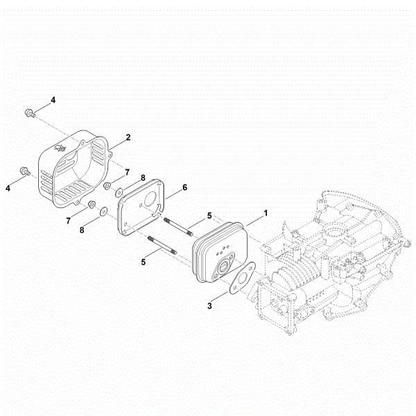 Slika F - Dušilec zvoka EVC 200.3 C (EVC200-0005)