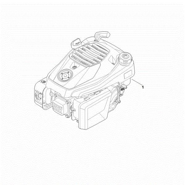 Slika A - Motor celoten EVC 300.0 (EVC300-0001)