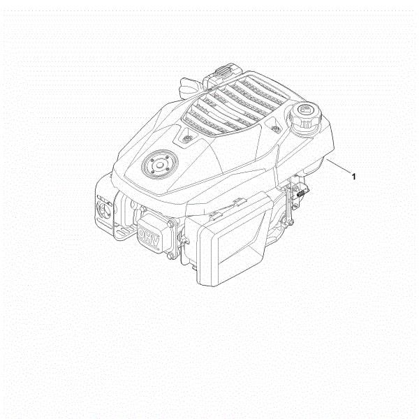 Slika A - Motor celoten EVC 300.0 E (EVC300-0002)