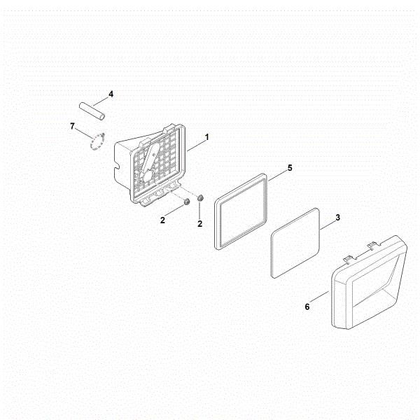 Slika B - Zracni filter EVC 300.0 E (EVC300-0002)