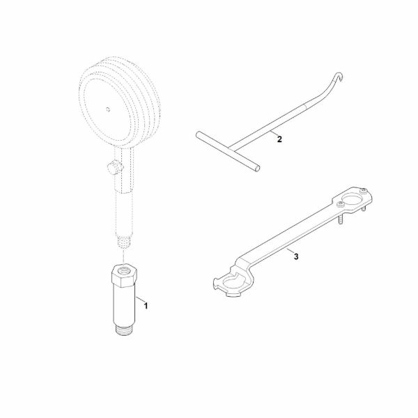 Slika L - Specialno orodje EVC 300.0 E (EVC300-0002)