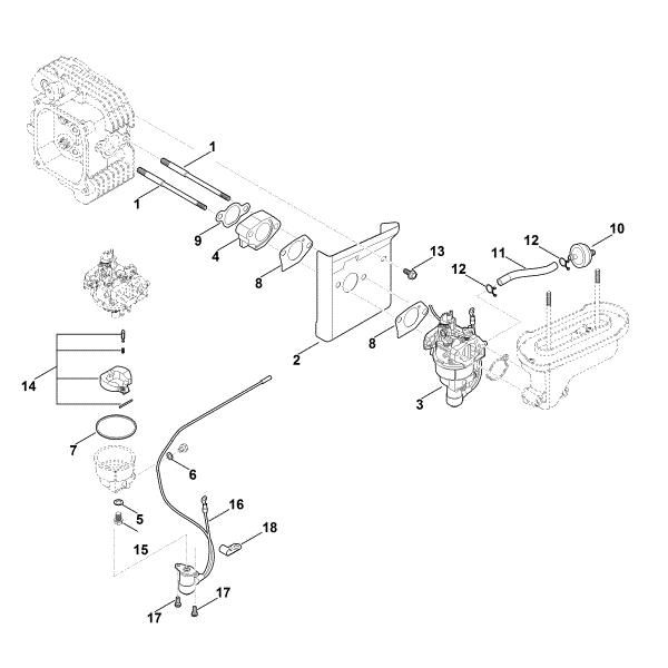Slika H - Sistem goriva EVC 4000.0 (EVC4000-0001)