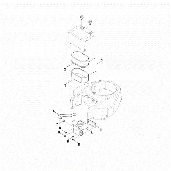 Slika B - Zracni filter EVC 7000.0 (EVC7000-0001)