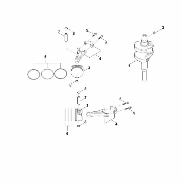 Slika F - Rocicna gred, bat EVC 8000.0 (EVC8000-0001)