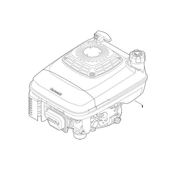 Slika A - Motor celoten FJ180V-AM58