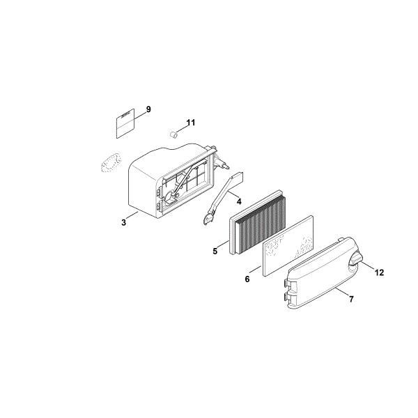 Slika B - Zracni filter HD775 (HD775-3025)