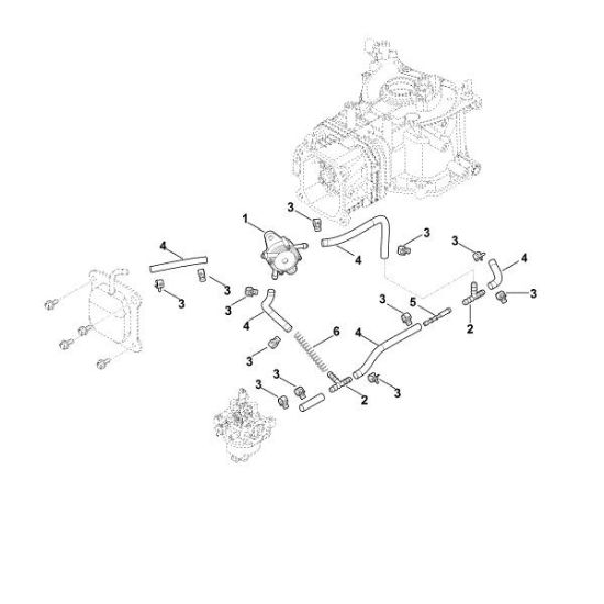 Slika H - crpalka za gorivo XT-675 (XT675-0022)
