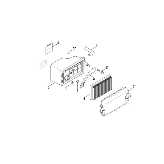 Slika B - Zracni filter XT-675 (XT675-2019)