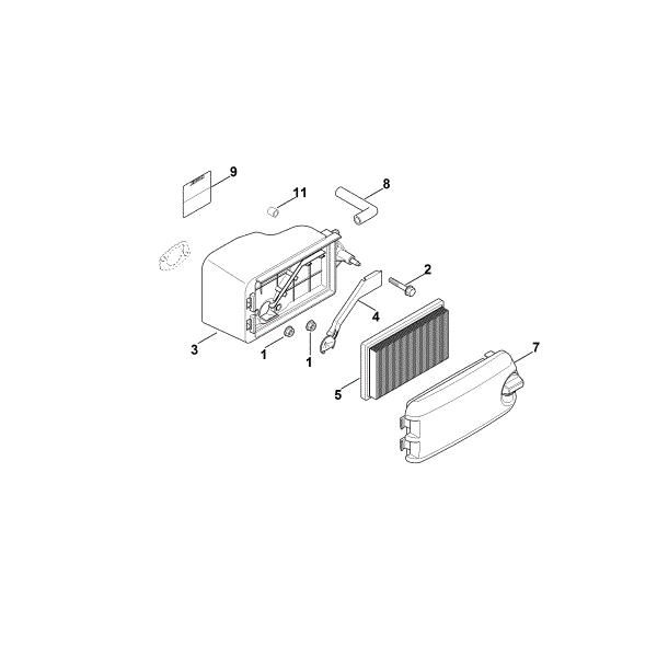 Slika B - Zracni filter XT-675 (XT675-3069)
