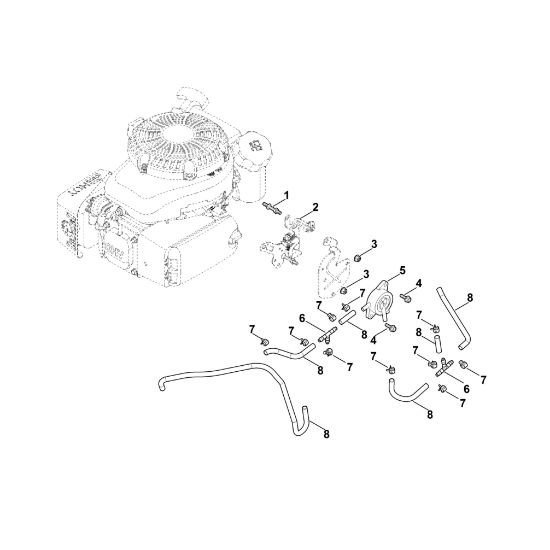 Slika H - crpalka za gorivo XT-675 (XT675-3109)
