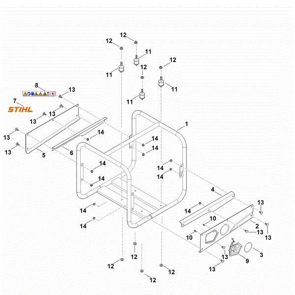 Slika A - Okvir WP 300.0