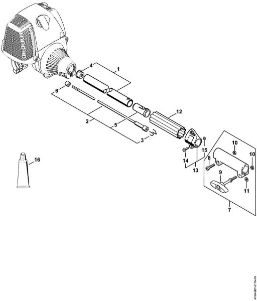 Kombi motorji (KM) KM 100 R Rocaj KM 100 R della Marca Stihl