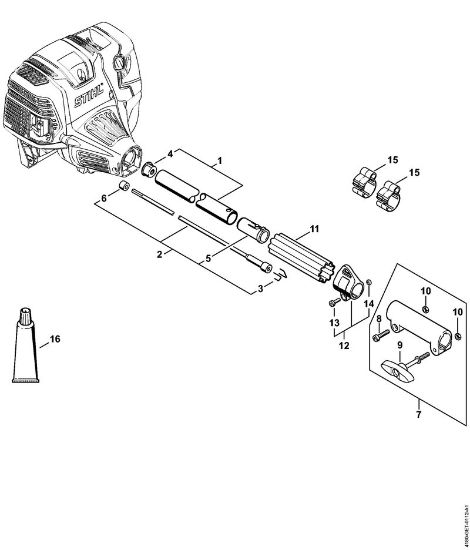 Kombi motorji (KM) KM 131 Rocaj della Marca Stihl