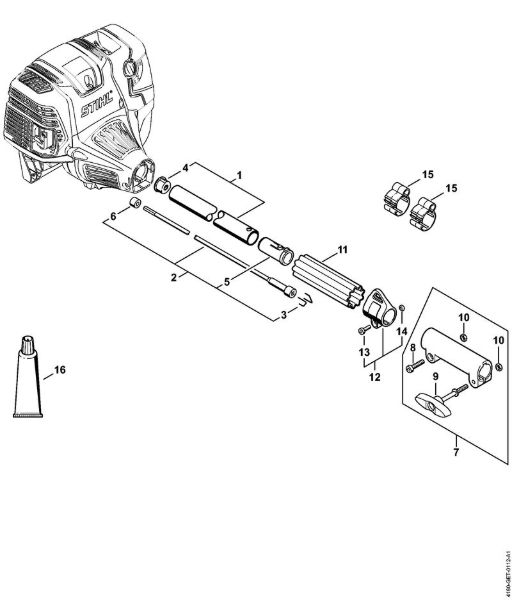 Kombi motorji (KM) KM 131 Rocaj della Marca Stihl