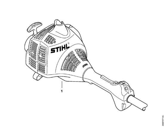 Kombi motorji (KM) KM 55 C-E Serijska številka della Marca Stihl