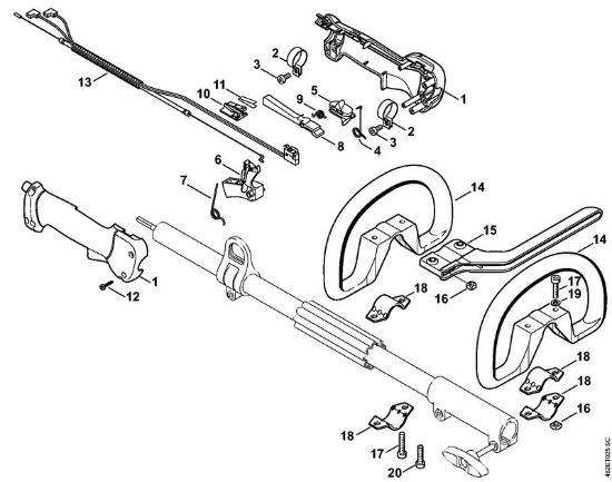 Kombi motorji (KM) KM 85 R Rocaj della Marca Stihl