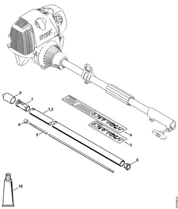Kombi orodja (-KM) KB-KM KB-KM rocaj della Marca Stihl