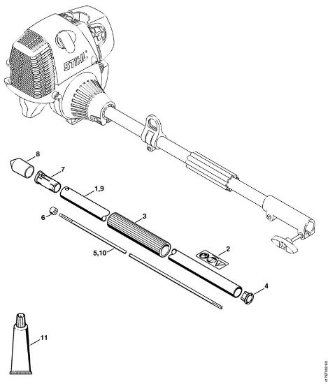 Kombi orodja (-KM) SP-KM Rocaj della Marca Stihl