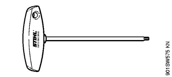 Prikljucki FH 0Â° - 90Â° Izvijac T27x150 della Marca Stihl