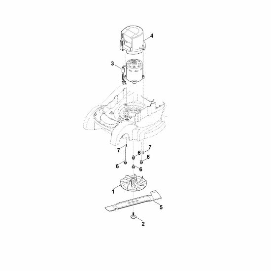 Slika D - Motor, nož RMA 239.1 C