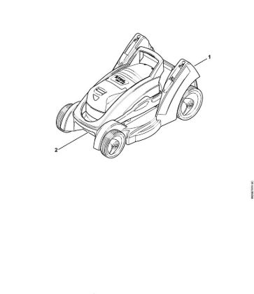 Akumulatorske kosilnice (RMA) RMA 370 Serijska številka della Marca Stihl