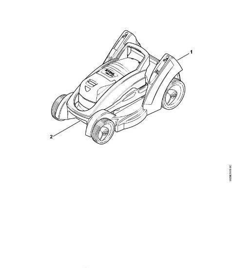 Akumulatorske kosilnice (RMA) RMA 370 Serijska številka della Marca Stihl