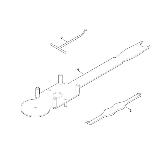 Slika I - Specialno orodje RM 545.0 VM