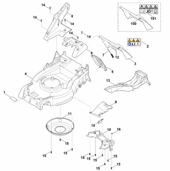 Slika C - Ohišje RM 650.0 T