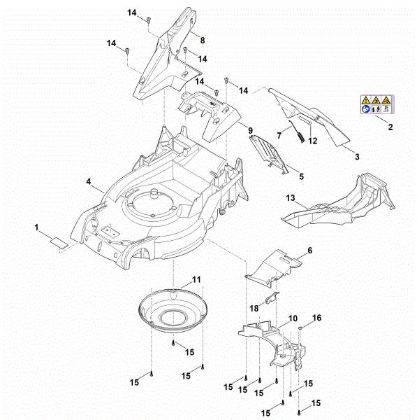 Slika C - Ohišje RM 650.1 VE